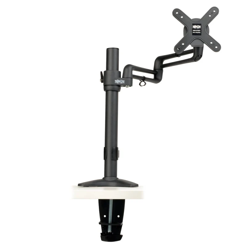 TRIPP LITE DDR1327SFC Display LCD Flex Arm Desk Mount Clamp 1327 Inches Flat Screen Panel, Black