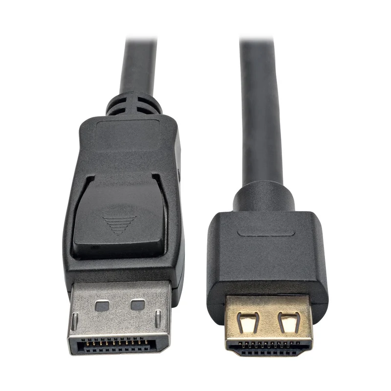 Tripp Lite DisplayPort 1.2a to HDMI Adapter Cable, Active with Gripping HDMI Plug M/M DP 4K, 6 (P582006HDV2A)