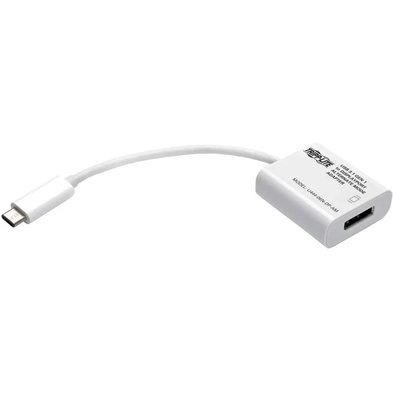 Tripp Lite USB C to DisplayPort Video Adapter Converter 4Kx2K M/F, Thunderbolt 3 Compatible, USBC to DP, USB TypeC, USB Type C