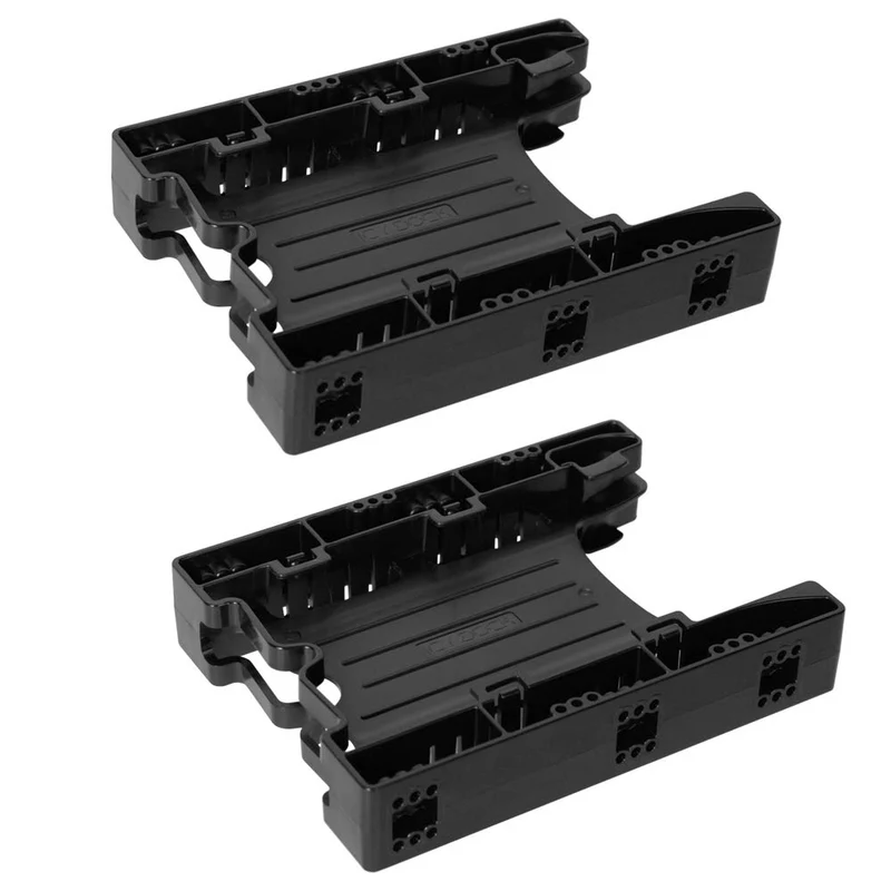 ICY DOCK MB290SPB Toolless Dual 2.5 to 3.5 HDD Drive Bay SSD Mount / Kit / Bracket / Adapter EZFit Lite MB290SPB