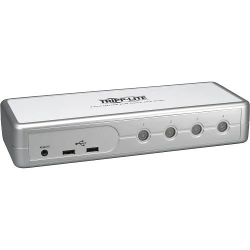 4 Port Comp DVI USB KVM Swtch