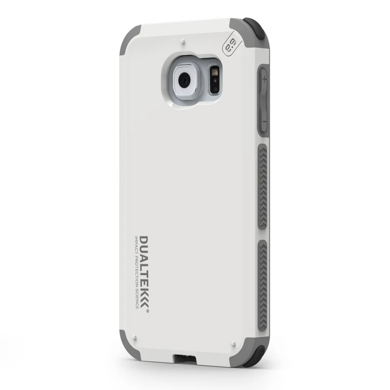 PureGear DualTek Case for Samsung Galaxy S6 Arctic White