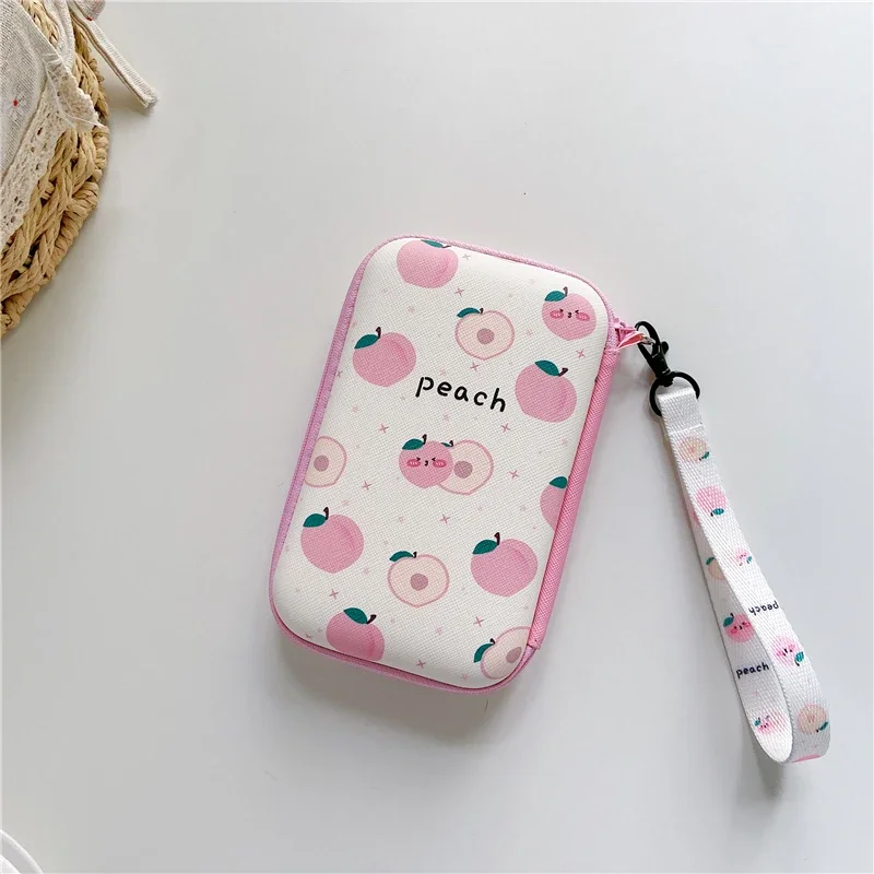 Lanyards Storage Bag Case For R36S R36H RG35XX H R36 Ultra K36 Video Game Console Handbag Pouch Protective Cover Box Accessories