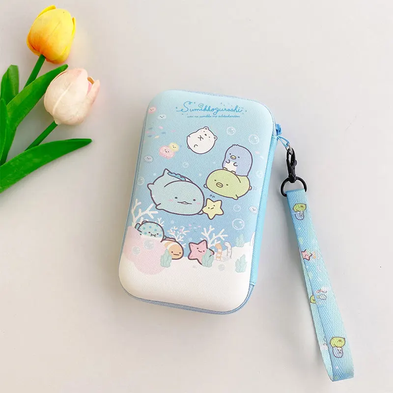 Lanyards Storage Bag Case For R36S R36H RG35XX H R36 Ultra K36 Video Game Console Handbag Pouch Protective Cover Box Accessories