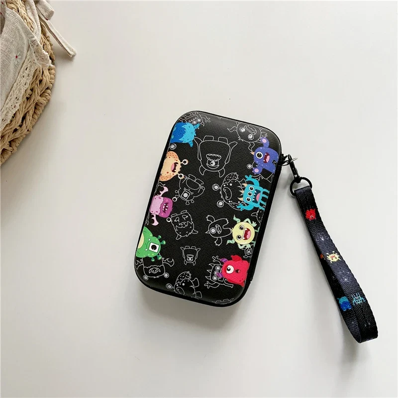 Lanyards Storage Bag Case For R36S R36H RG35XX H R36 Ultra K36 Video Game Console Handbag Pouch Protective Cover Box Accessories