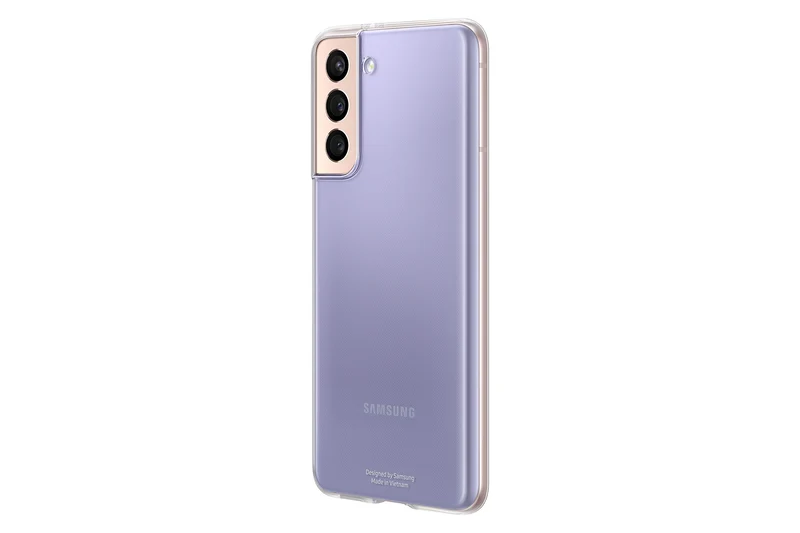 Samsung Galaxy S21 Case, Clear Back Cover (US Version)