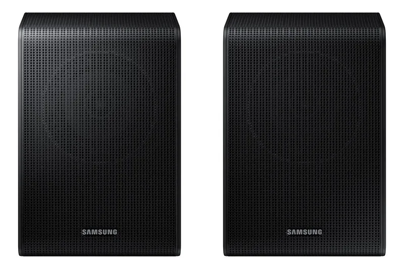 SAMSUNG SWA9200S Wireless Rear Speaker Kit, Upgrade Soundbar System to True Surround Sound Experience, Latest Model,Black