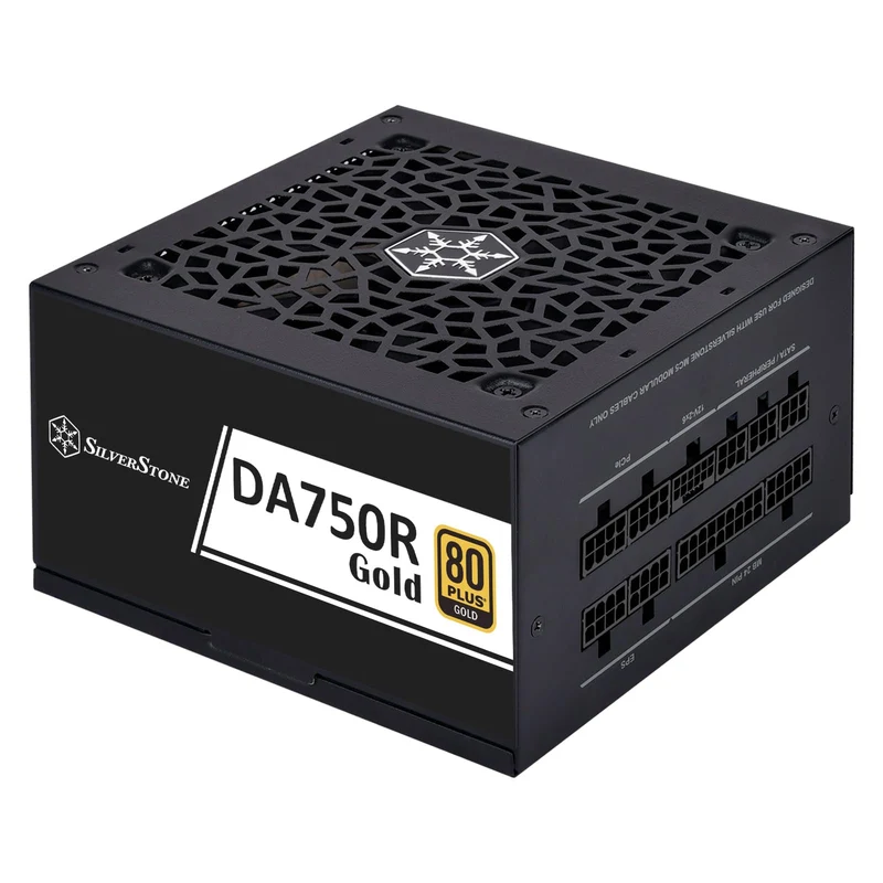 Decathlon R Gold Series, 750W, ATX, ATX 3.0 and PCIe Gen 5 supported, single +12V rails with 62.5A output, Silent 120mm Fan with