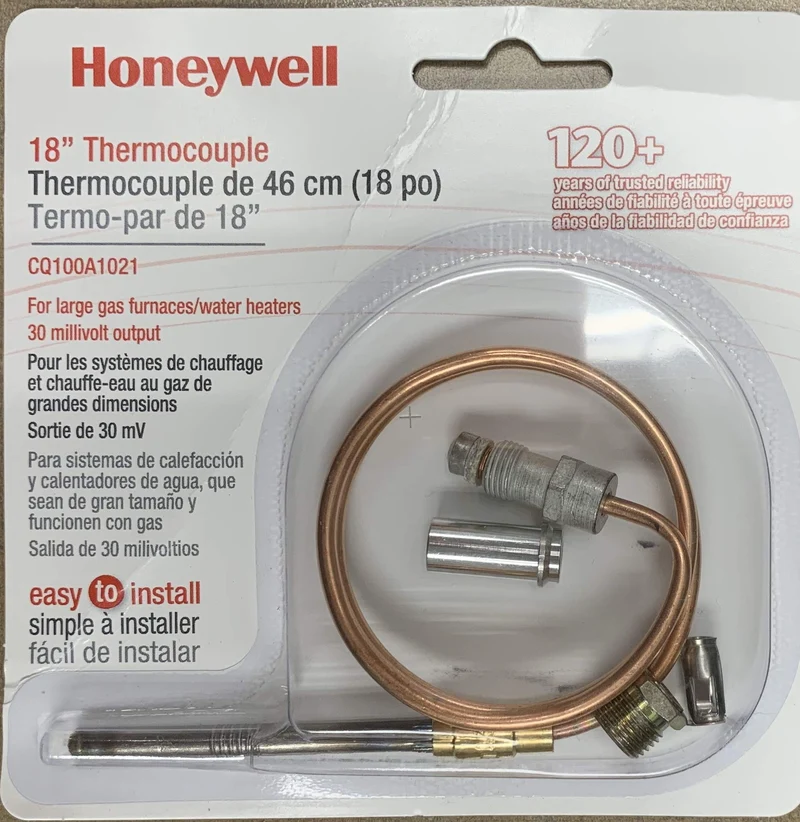 Honeywell CQ100A1021 18 Universal Thermocouple Kits