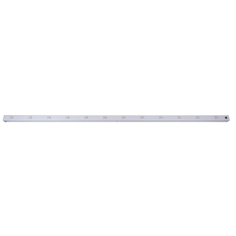 6 White Outlet Bar 12 Outlet 6Lead 15A
