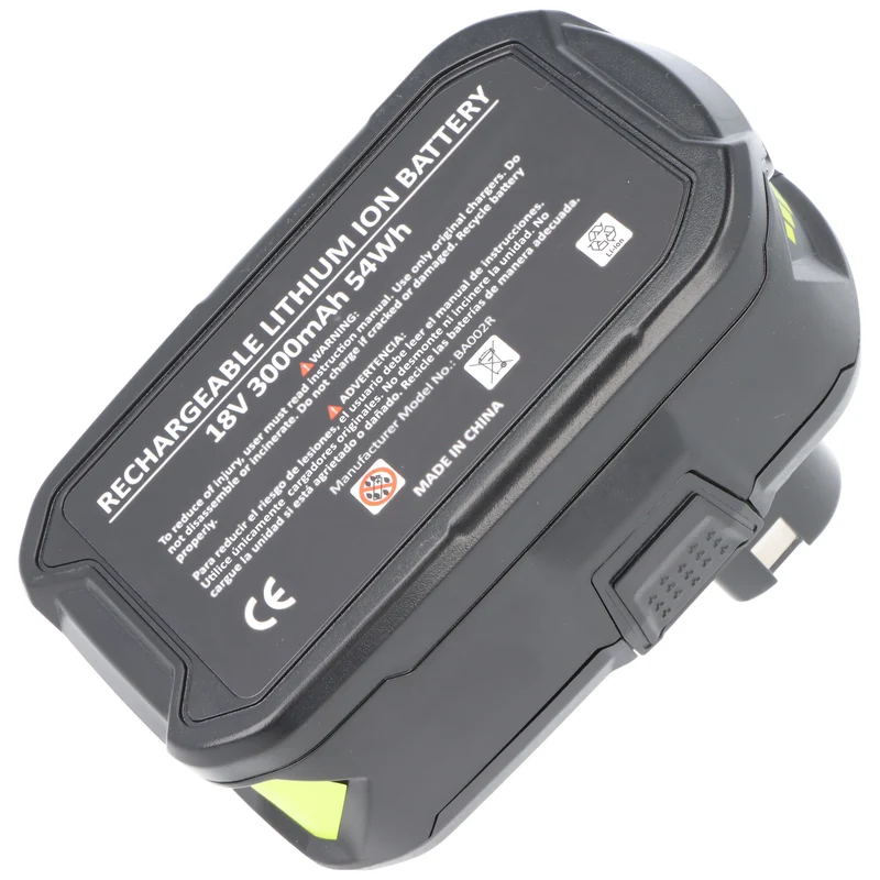 AccuCell BL-1815 Akku passend für Ryobi BL-1815 130429010 3Ah