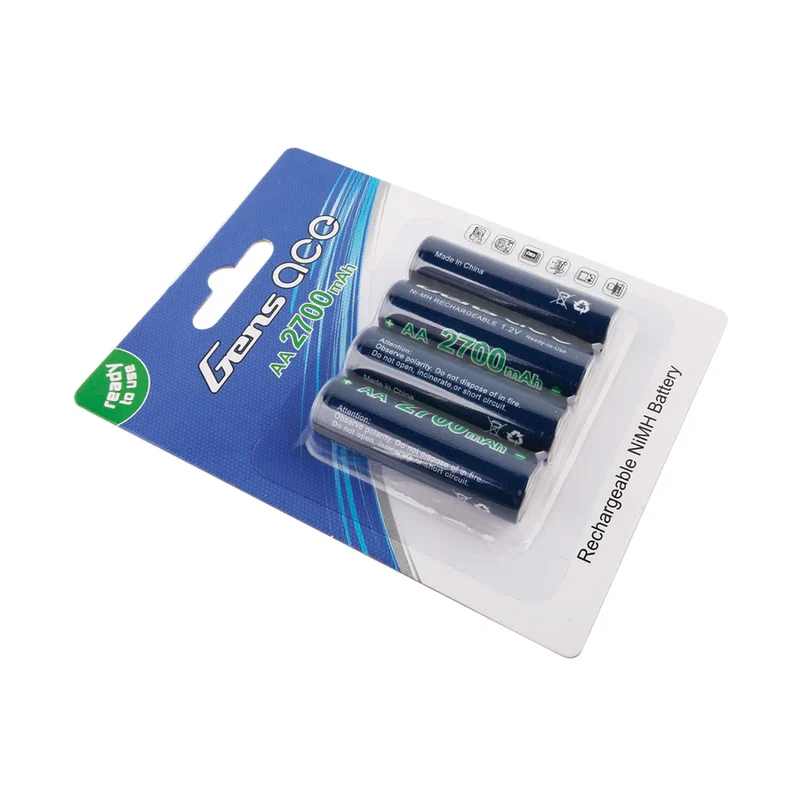 Gens Ace AA NIMH 2700 mAh 1,2V Batterie (4 Stück)