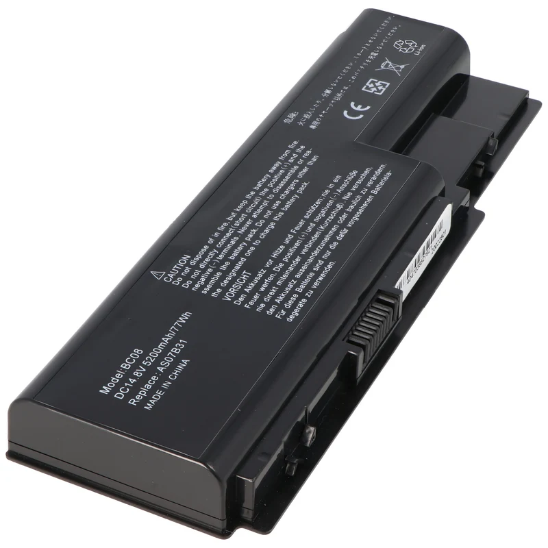 AccuCell Akku passend für Acer Aspire 7738G 14,8 Volt 5200mAh