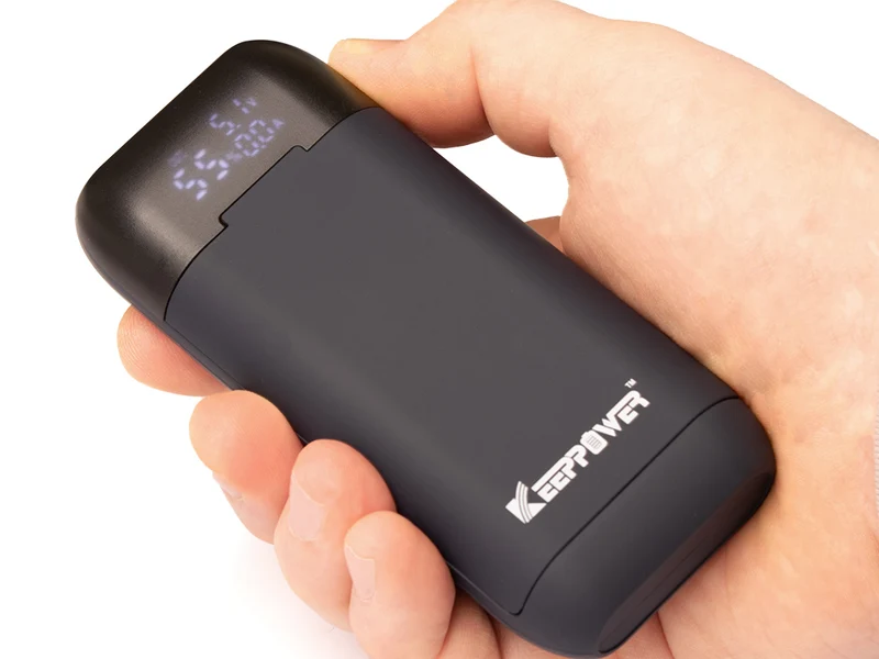 Keeppower PD2 Akku Reise-Ladegerät & Powerbank für Li-Ionen Akkus