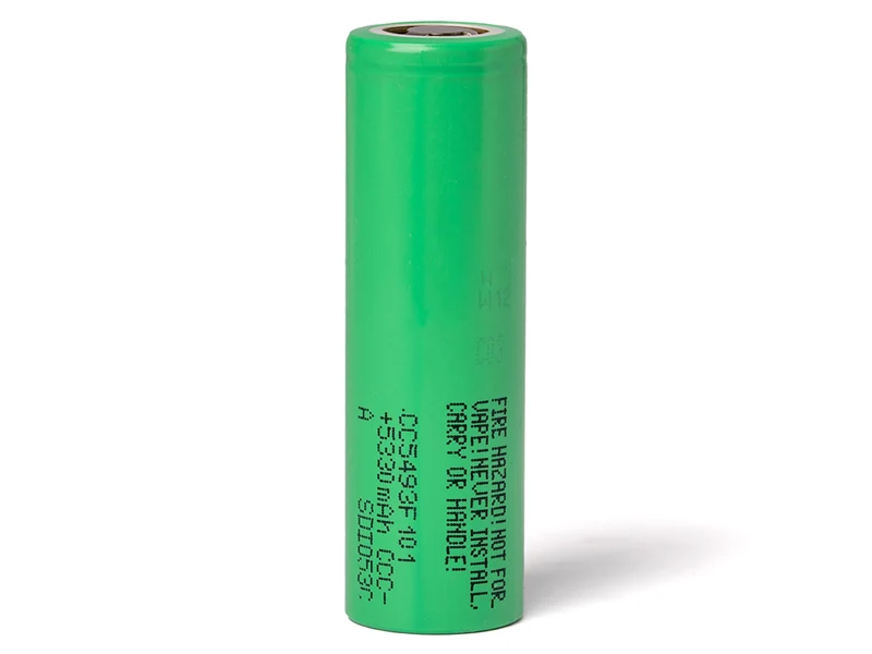 Samsung INR21700-58E (CC5493F101) 5490 mAh¹ (5330 mAh min.²) 3,6V-3,7V Li-ionen Akku