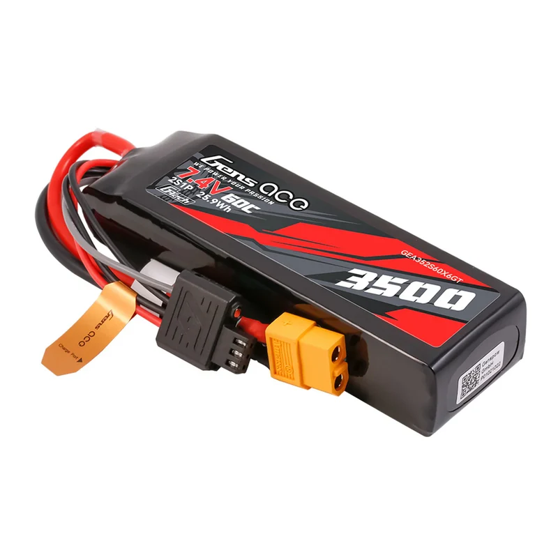 Gens Ace G-Tech 3500mAh 2S1P 7,4V 60C Lipo-Akku mit XT60-Stecker