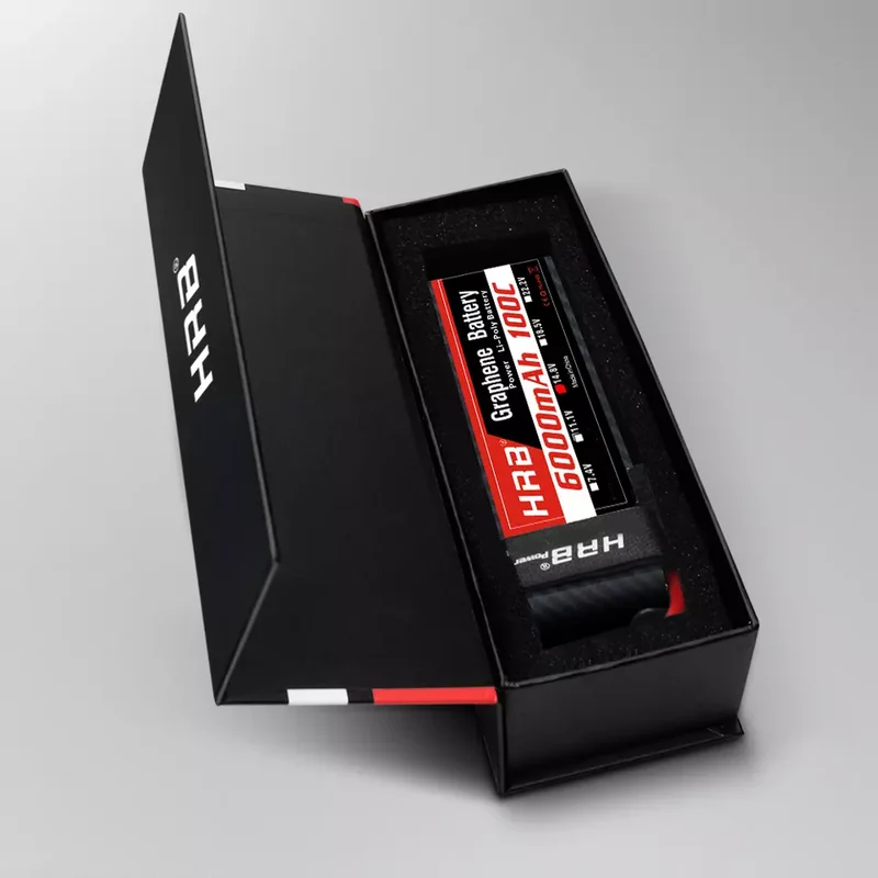 HRB 4S 6000mAh 100C 14,8V Graphen LiPo Akku TRX-Stecker