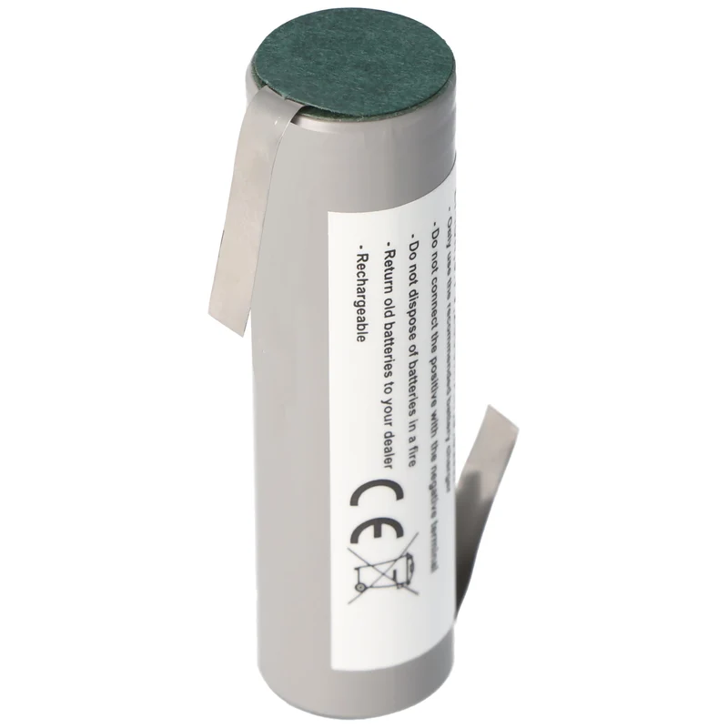 AccuCell Akku 18650 für Industrie, Powertool, Li-ion, 3,7V, 2600mAh, 9,6Wh mit Lötfahne in Z-Form
