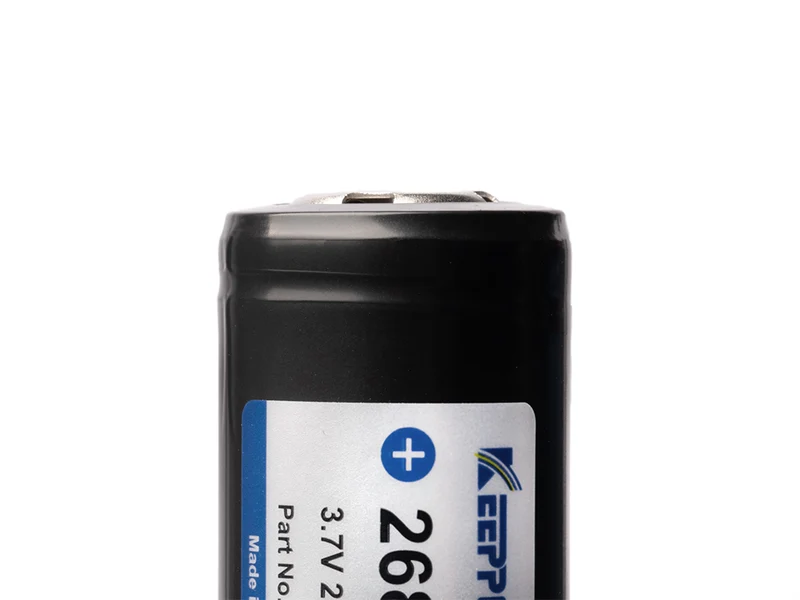 Keeppower 26800-P2680C mit 7000 mAh*, 3,6V-3,7V Li-ionen Akku PCB² geschützt