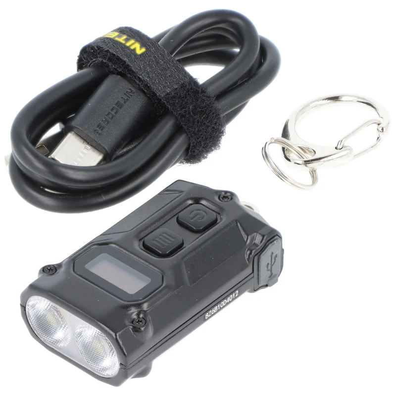 Nitecore TINI 3 Mini LED-Taschenlampe, für den Schlüsselbund, MCT UHE LEDs, 600 Lumen, wiederaufladbar