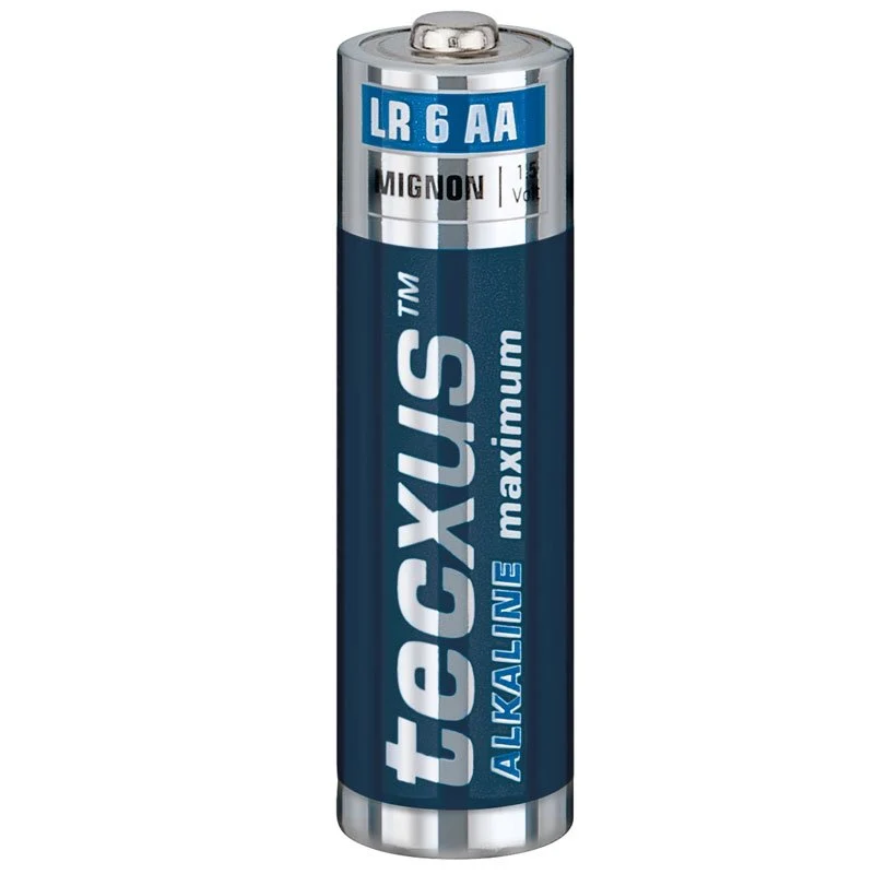 Texcus 24er Sparpack Mignon AA LR6 UM3 Alkaline Batterien mit hoher Leistungsfähigkeit