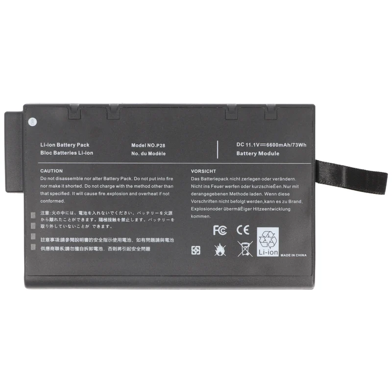 AccuCell Akku passend für Duracell DR202 Smart, DR202S 6600mAh