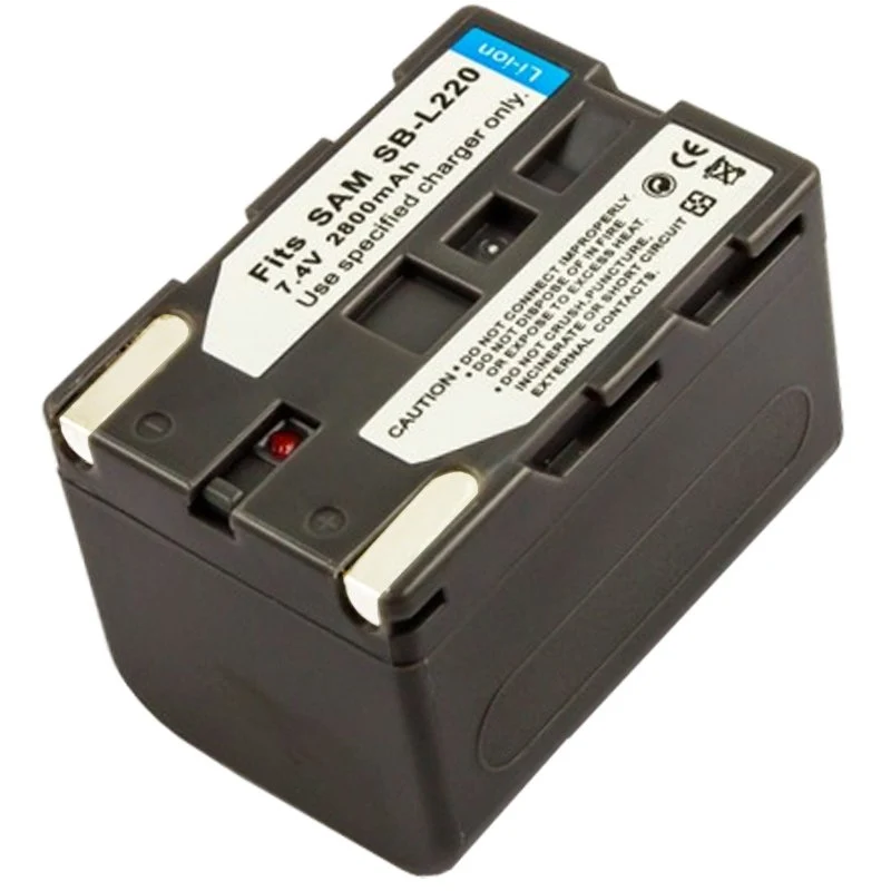 AccuCell Akku passend für den Samsung SB-L220 Akku 3000mAh grau