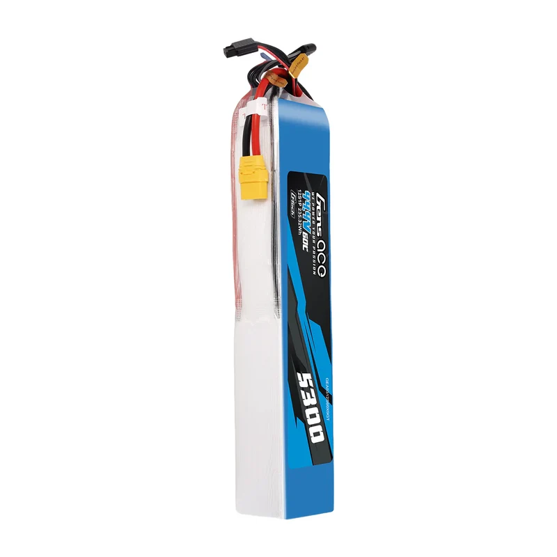 Gens Ace G-Tech 5300mAh 44,4V 60C 12S1P Akkupack mit XT90-Stecker