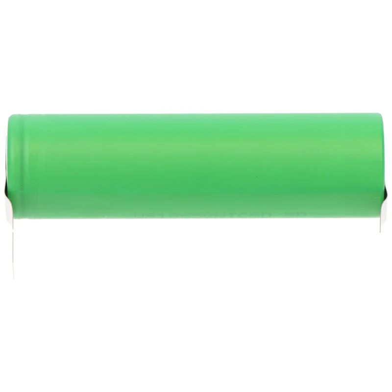 Sony Konion US18650VTC5D Akku, 3,6V bis 3,7V 2800mAh, maximal 35A Stromabgabe, mit Lötfahne U-Form
