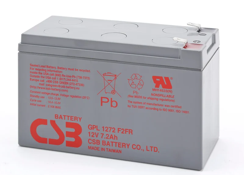 CSB GPL1272 12 Volt 7200mAh 150,9x64,8x98,6mm GPL1272F2