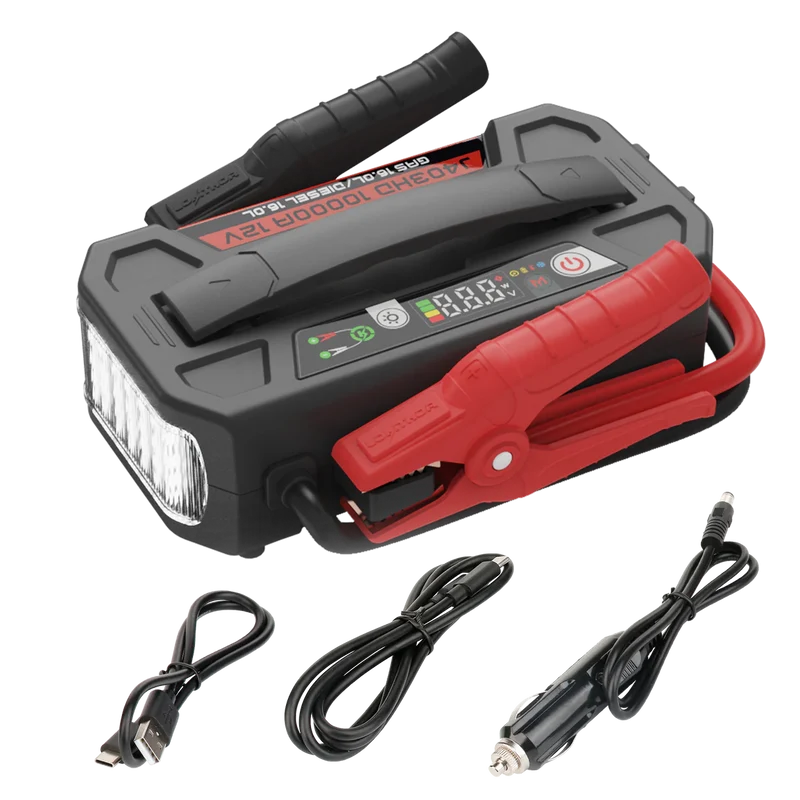 Lokithor J403HD LiPO 12V 236,8Wh 10000A Starthilfe mit ConnectMax