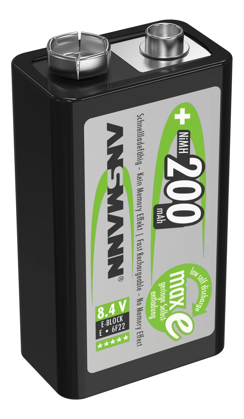 Ansmann maxE NiMH-Akku E-Block 200mAh