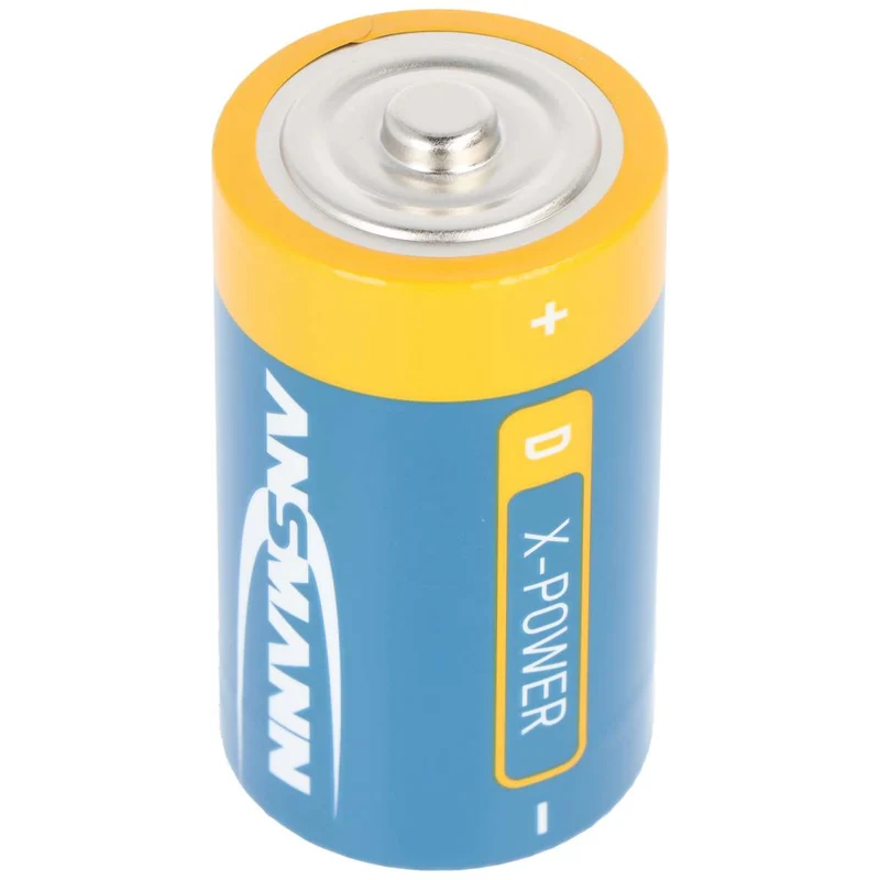 Ansmann X-Power Alkaline Batterie Mono D, LR20, 2er Papierblister