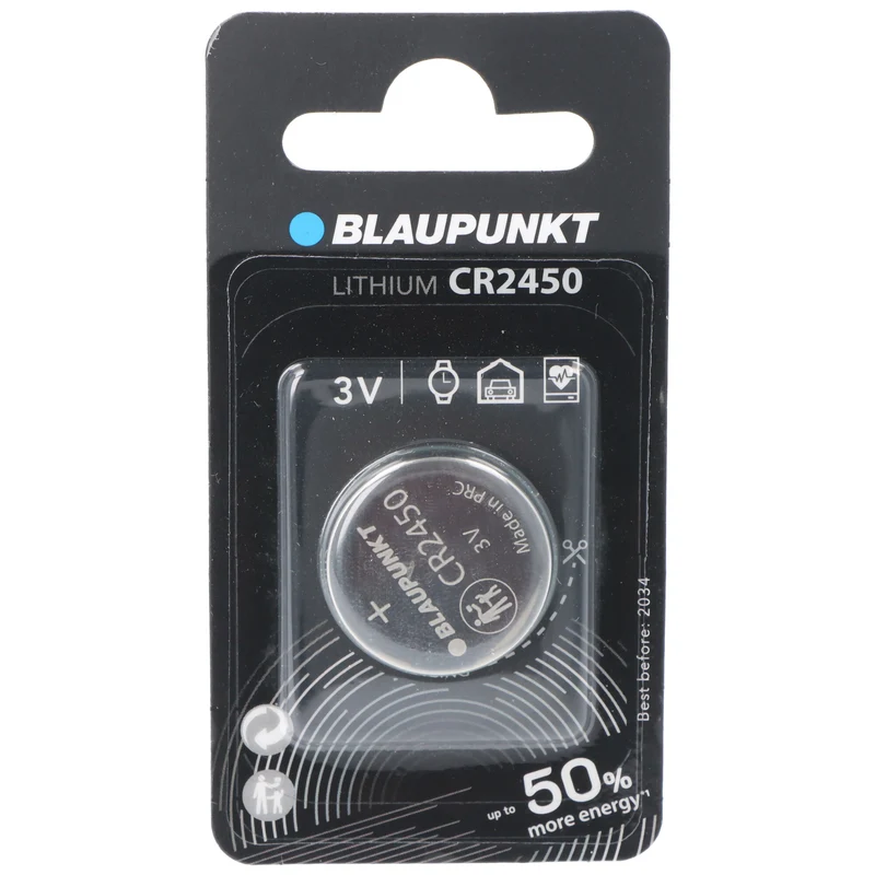 Blaupunkt CR2450 lithium battery 3V
