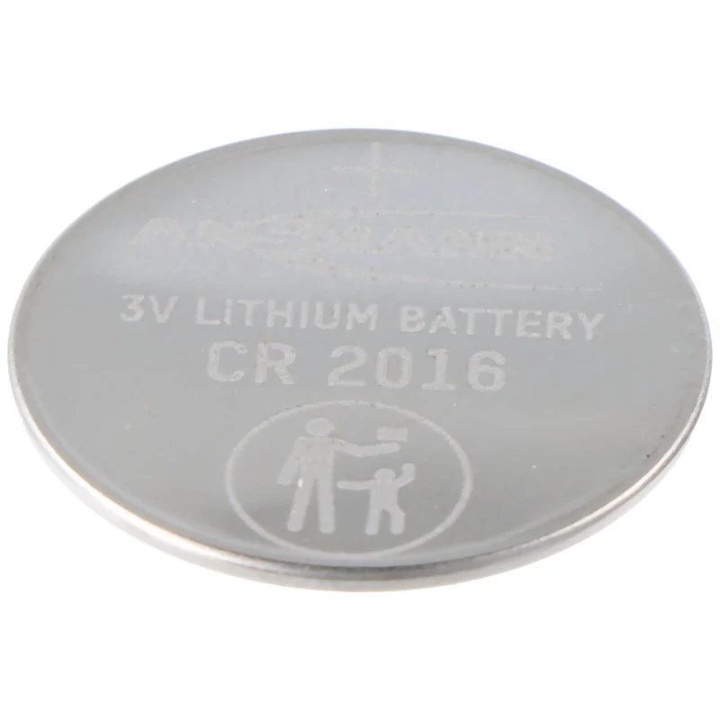 Ansmann Lithium Knopfzelle CR2016, 3 Volt