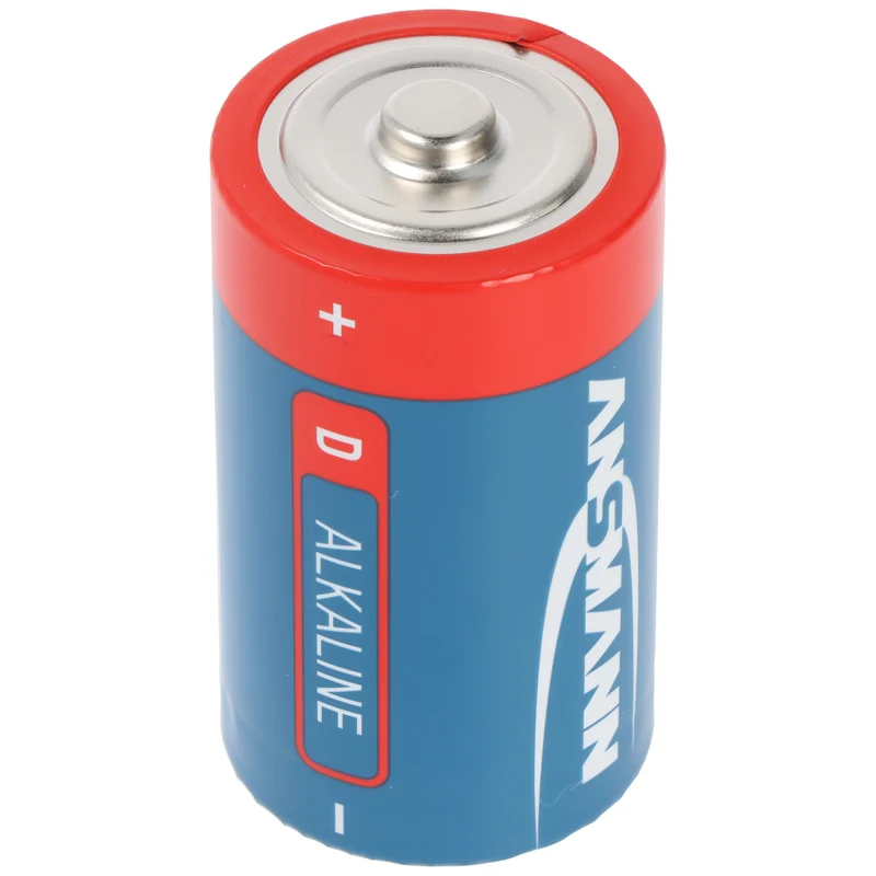 Ansmann Alkaline Mono D, LR20 Batterie, 1,5V, 2er Papierblister