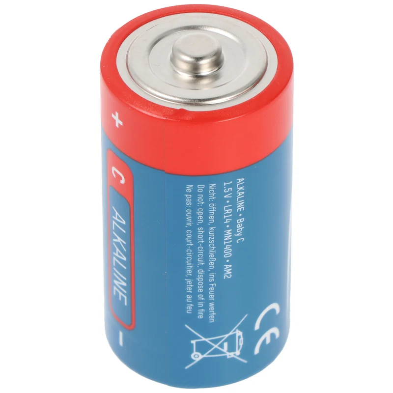 Ansmann Alkaline Batterie Baby C, LR14, 1,5V, 2er Papierblister