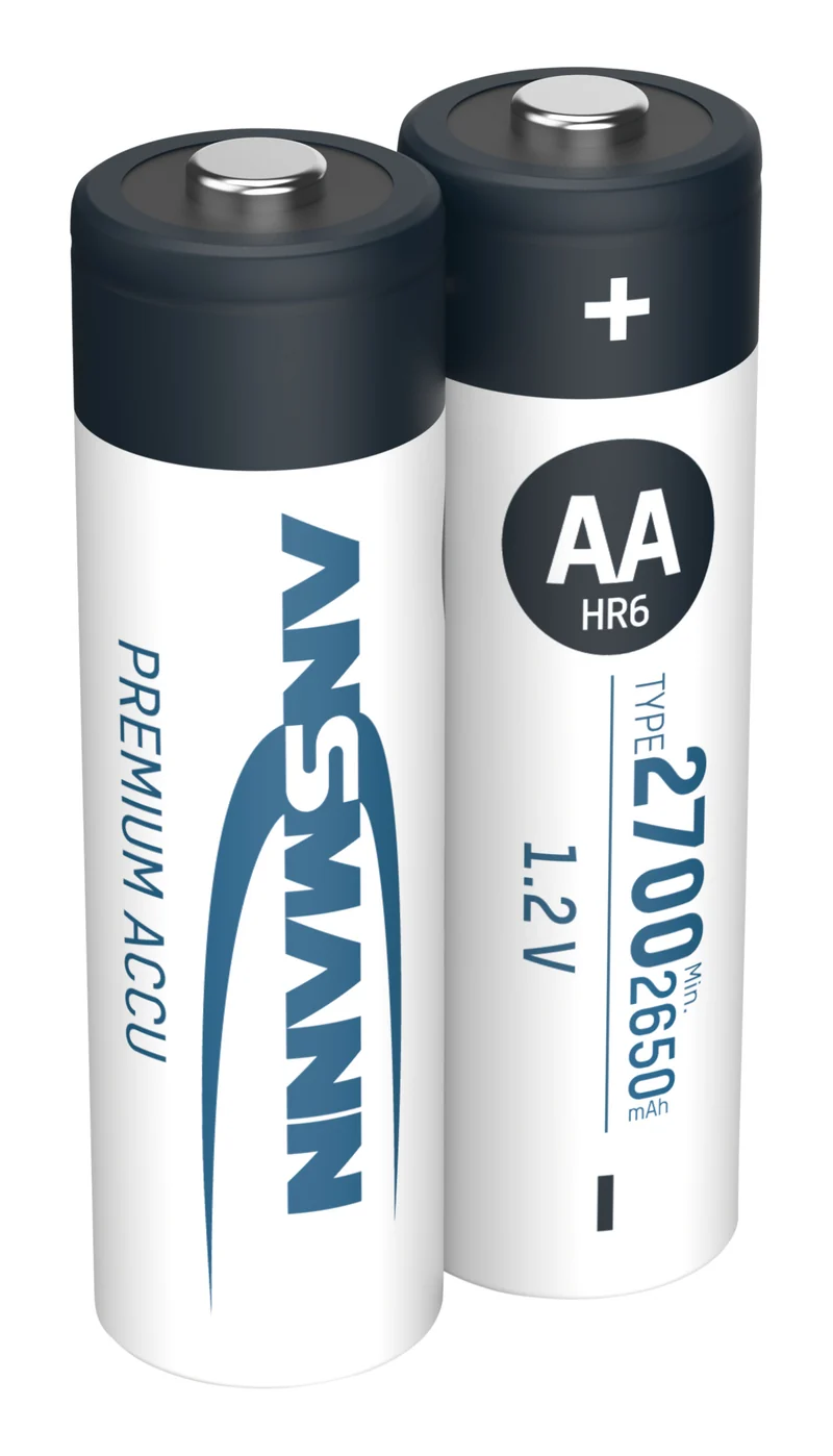 Ansmann NiMH-Akku Mignon 2700mAh 2er Blister