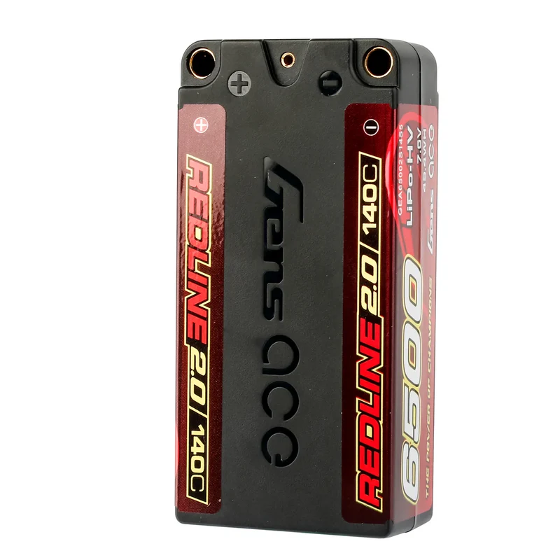 Gens Ace Redline 2.0 Serie 6500mAh 2S1P 7,6V 140C Lipo-Akkupack mit Hardcase
