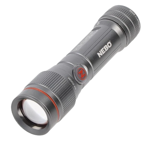 NEBO LED Taschenlampe 450 FLEX mit bis zu 450lm und 237m Leuchtweite integrierter Li-ion Akku 3,7V 600mAh
