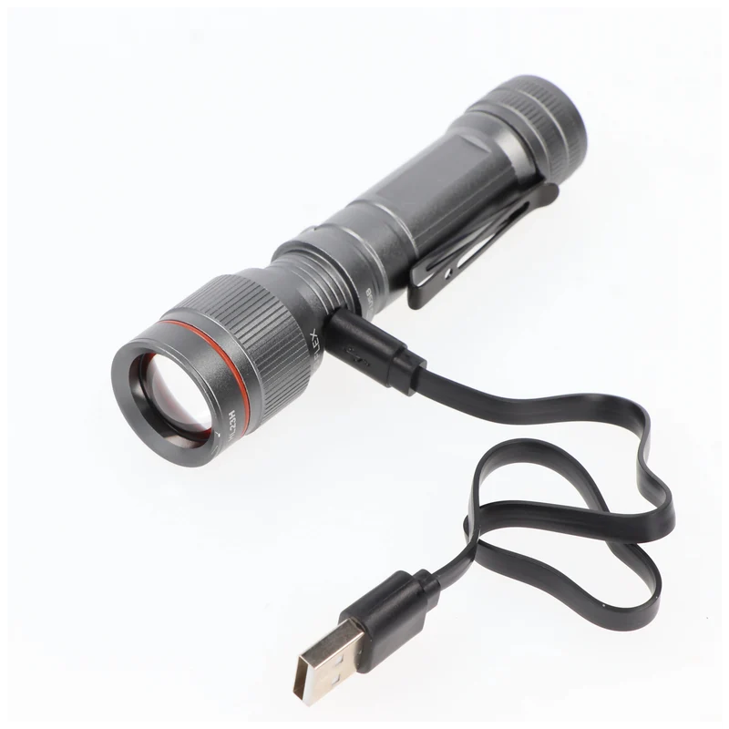 NEBO LED Taschenlampe 450 FLEX mit bis zu 450lm und 237m Leuchtweite integrierter Li-ion Akku 3,7V 600mAh