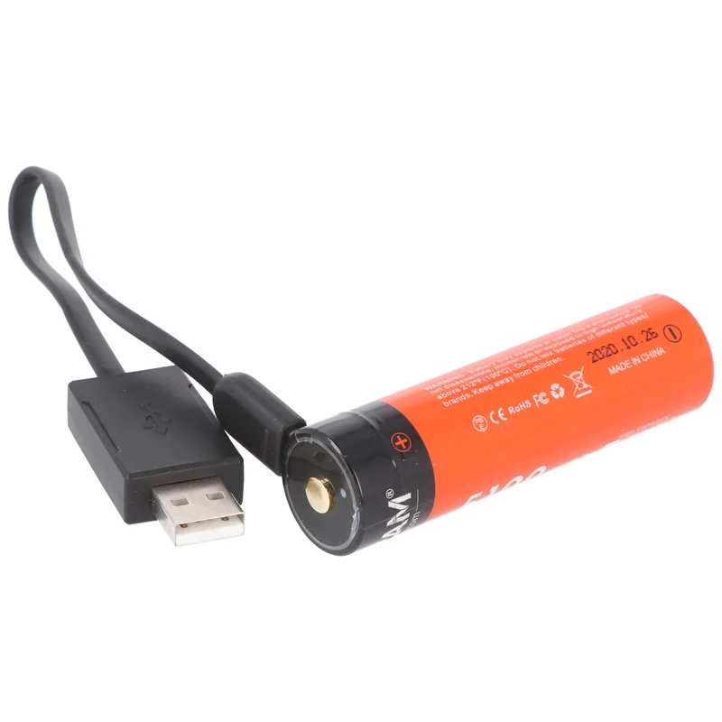 AceBeam 21700 Li-ion Akku mit starken 5000mAh USB-C max. Entladestrom 15A, 77,8 x 21,37mm