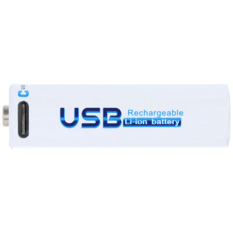 AccuCell Rundzelle 14500, AA, Li-ion, 1,5V, 1700mAh, 2,55Wh, mit USB-C Charging Port