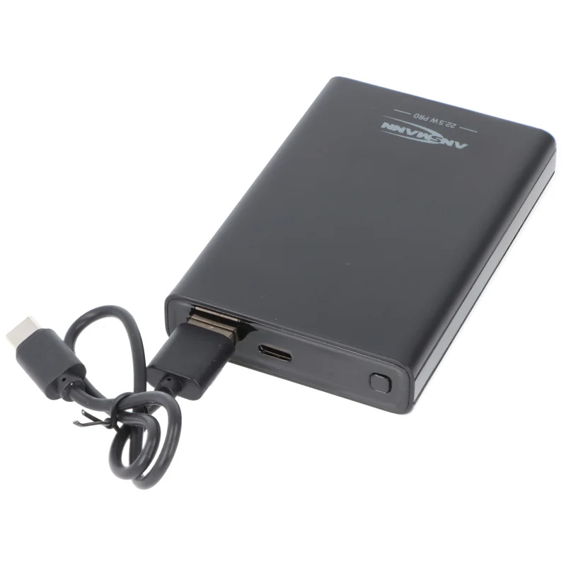 Ansmann Powerbank PB222PD 10.000mAh, schnellladefähig, ultrakompakt und leicht