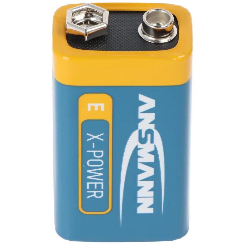 Ansmann X-Power Alkaline Batterie 9V, 6LR61, 1er Papierblister