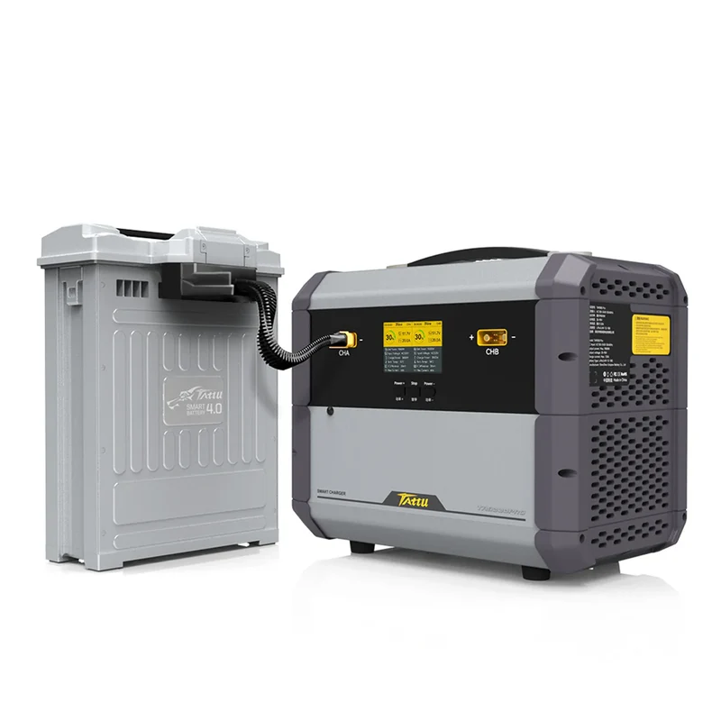 Tattu 9000 Pro Smart-Ladegerät für 12S-18S Smart-Akku | Zweikanal | 120A/9000W