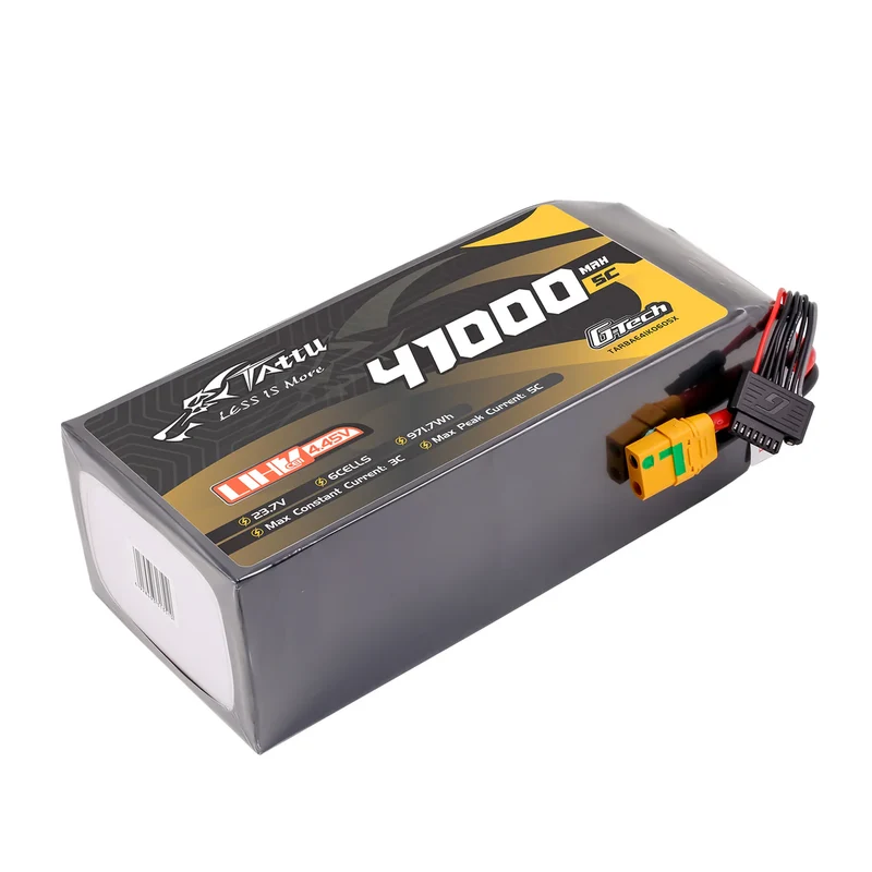 Tattu G-Tech Ultrahochspannung 41000mAh 5C 23,7V 6S1P XT90S-F Lipo-Akku