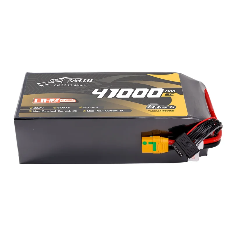 Tattu G-Tech Ultrahochspannung 41000mAh 5C 23,7V 6S1P XT90S-F Lipo-Akku