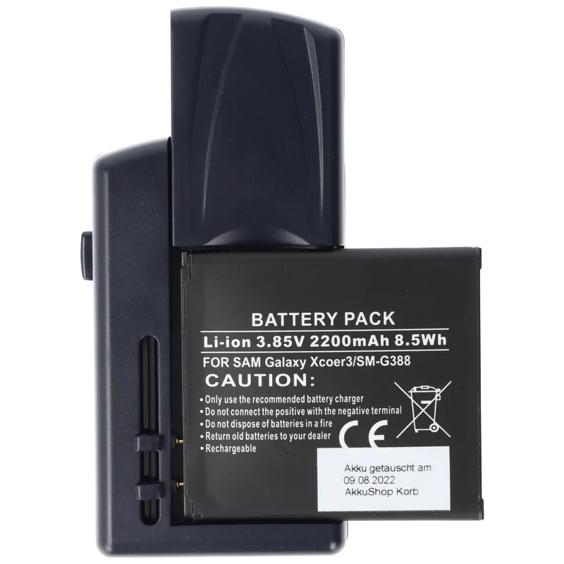 AccuCell Universal Ladegerät für viele Handy Akku 3,6 bis 3,7V Smartphoneakkus