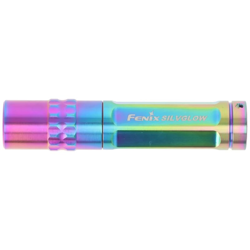 Fenix SILVGLOW Mini-Schlüsseltaschenlampe, Worldwide Limited Edition, Colorblast